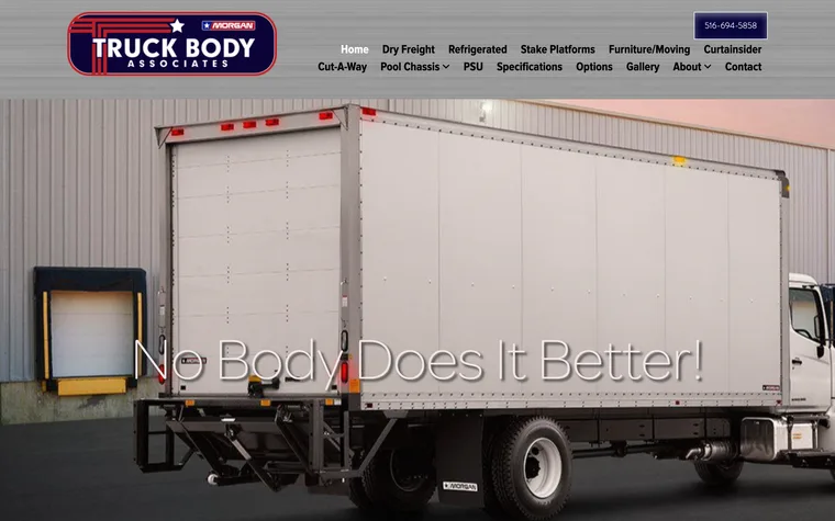 Truck Body Associates homepage